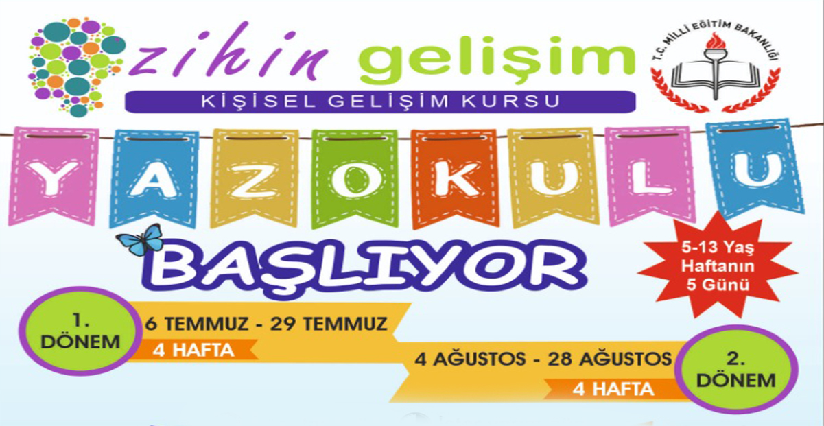 Yaz Okulu Başlıyor